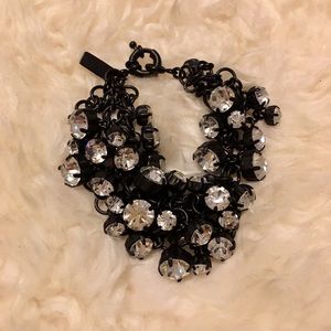 Madewell Black Sparkle Bracelet